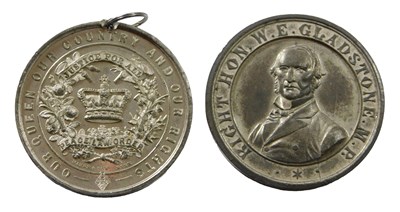 Lot 333 - Two 19thC William Gladstone silvered...