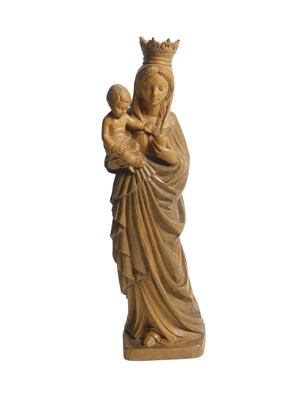 Lot 106 - A late 20thC carved Hans Klucker limewood...