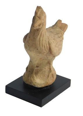 Lot 37 - A Roman terracotta cockerel, 1st century AD,...