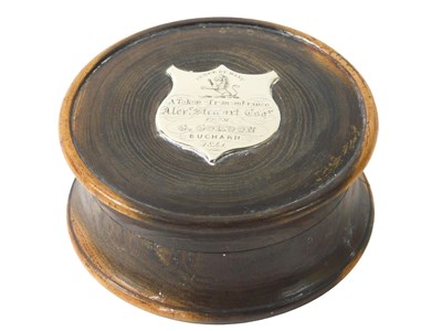 Lot 106 - An early Victorian laburnum circular turned...