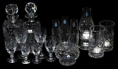 Lot 400 - A group of Royal Doulton crystal, by Webb...