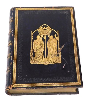Lot 427 - The Family Devotional Bible, with copious...