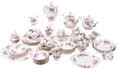 Lot 418 - A Royal Albert porcelain Lavender Rose part...