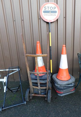 Lot 1136 - A school crossing persons's Stop Children...
