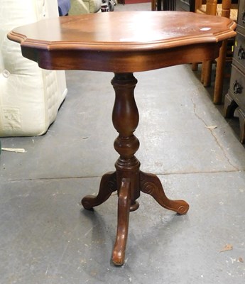 Lot 1138 - A Continental floral marquetry inlaid...