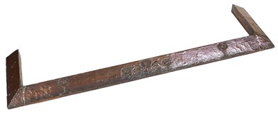 Lot 524 - An Arts and Crafts copper fender, with...