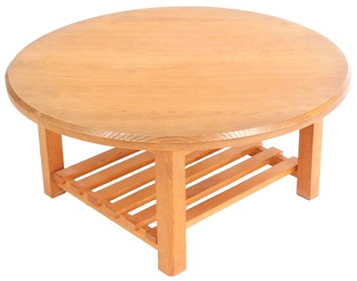 Lot 562 - A Stephen Down furniture light oak coffee...