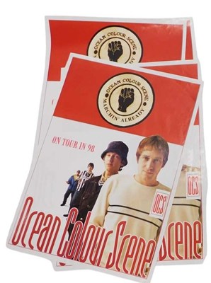 Lot 962 - Four 1998 Ocean Colour Scene concert tour...