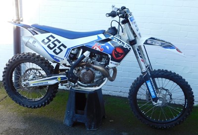 Lot 1A - A 2019 Husqvarna 450cc FC Motocross bike,...