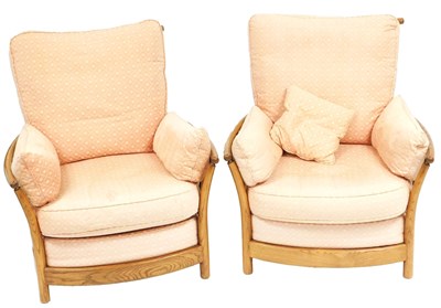 Lot 479 - A pair of Ercol Renaissance light elm...