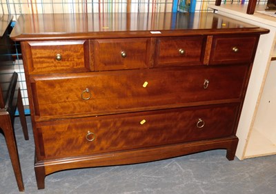 Lot 1146 - A Stag Minstrel chest, of four short over two...