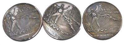 Lot 1238 - Three Winston Churchill 1965 commemorative...