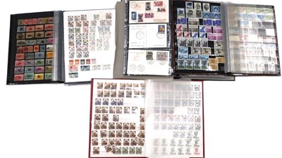 Lot 1241 - Stamps.- Italy.- 4 stock albums containing a...