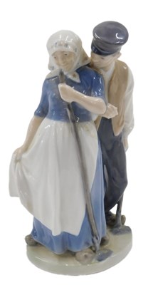 Lot 1249 - A Royal Copenhagen porcelain figure group of...