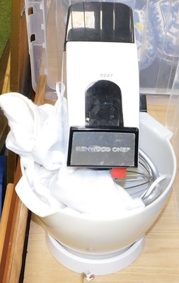 Lot 2227 - A Kenwood Chef with mixing bowl, whisk, dough...