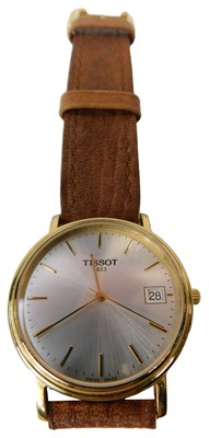 Lot 67 - A Tissot 1853 gentleman's wristwatch, silvered...