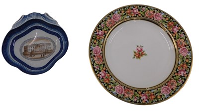 Lot 149 - A Mottahedeh porcelain dessert dish, from the...