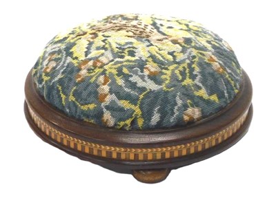 Lot 297 - A Victorian style mahogany and parquetry...