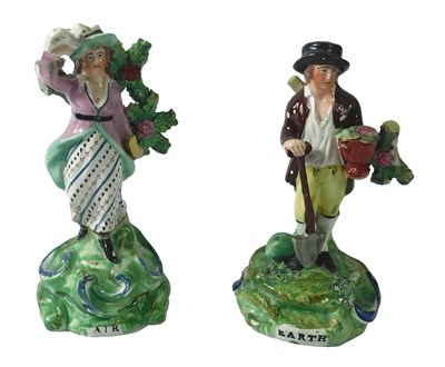 Lot 299 - An 18thC Staffordshire figure, by Salt,...