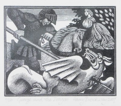 Lot 260 - Harry Brockway (b.1958). George and The Dragon,...