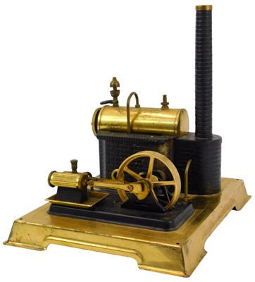 Lot 116 - A Wilesco stationary steam engine, with safety...
