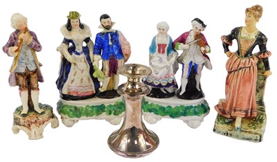 Lot 118 - A Royal Dux pottery figure, modelled as a...