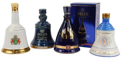 Lot 119 - Four commemorative Bell's Scotch Whisky...