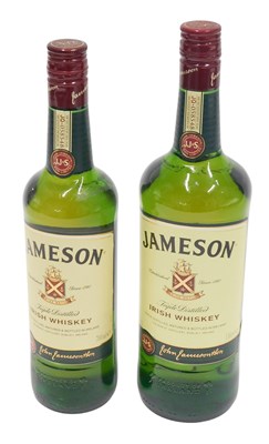 Lot 1110 - A bottle of Jamieson triple distilled Irish...