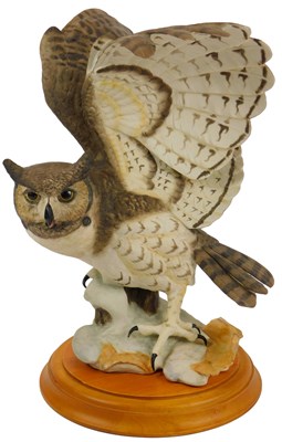 Lot 311 - A Franklin Mint bisque porcelain figure,...