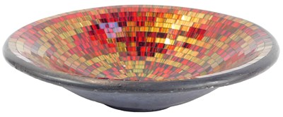 Lot 185 - A 1970s pottery bowl, decorated centrally with...