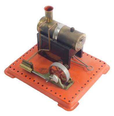 Lot 1131 - A Mamod static engine, with brass effect...