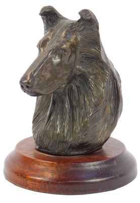 Lot 192 - After Douglas Grey. A bronzed bust of a...