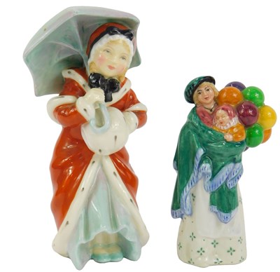 Lot 213 - A Royal Doulton porcelain figure, modelled as...