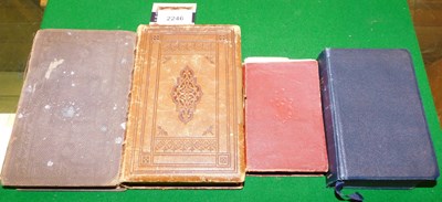 Lot 2246 - Books. Holy Bible, Common Prayer and hymnal,...