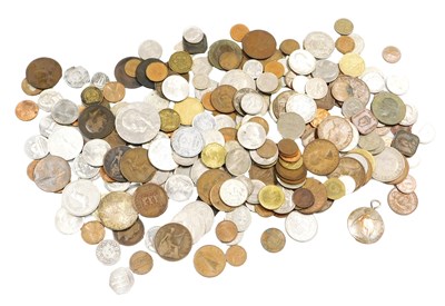 Lot 153 - Victorian and later silver and copper coinage,...