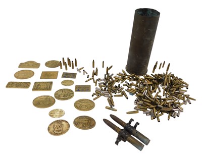 Lot 1155 - A large quantity of metal ware, to include...