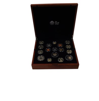Lot 1272 - A 2016 United Kingdom premium proof coin set.