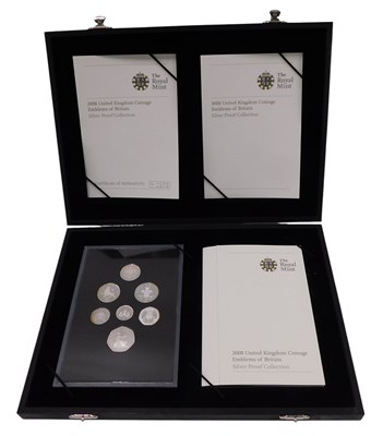 Lot 1277 - A 2008 United Kingdom silver proof collection...