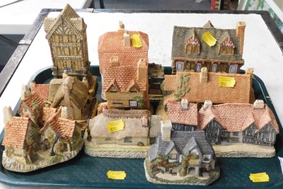 Lot 2013 - A group of Malcolm Cooper miniature buildings....
