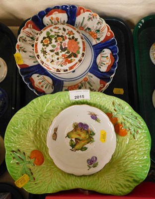 Lot 2015 - Ceramics, including Imari pattern wares,...