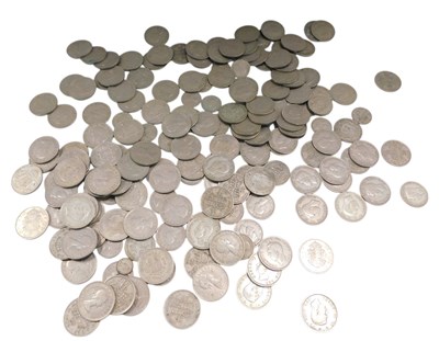 Lot 1288 - A large quantity of mainly nickel silver, half...