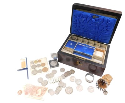 Lot 1296 - A quantity of British coins, to include a...