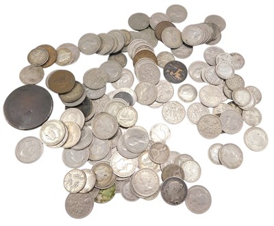 Lot 1297 - A quantity of silver and nickel silver six...