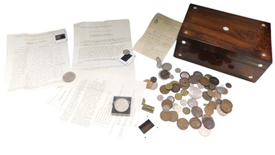 Lot 1299 - A quantity of coins, to include a George V...