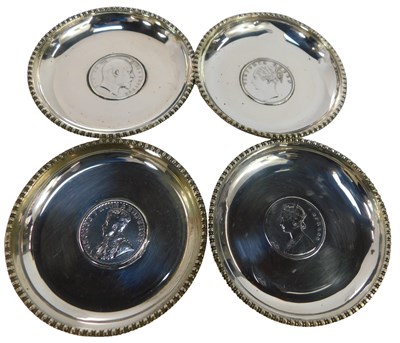 Lot 258 - A set of four early 20thC Anglo Indian dishes,...