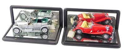 Lot 337 - Two Franklin Mint diecast models, comprising a...