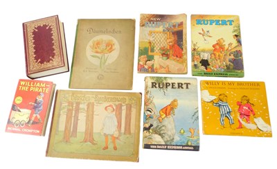 Lot 338 - Various children's books, to include a Rupert...