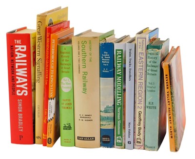 Lot 362 - A group of Railway related books, to include a...