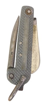 Lot 374 - A WWII Royal Navy jack knife, the blade...