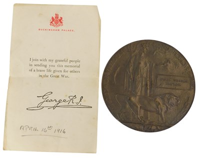 Lot 379 - A widow's penny, named to James William...